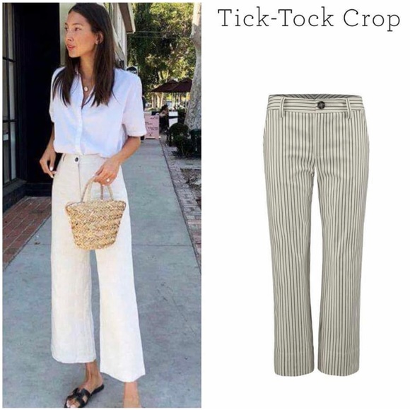 CAbi Tick-Tock Capri wide leg pant - Picture 2 of 6